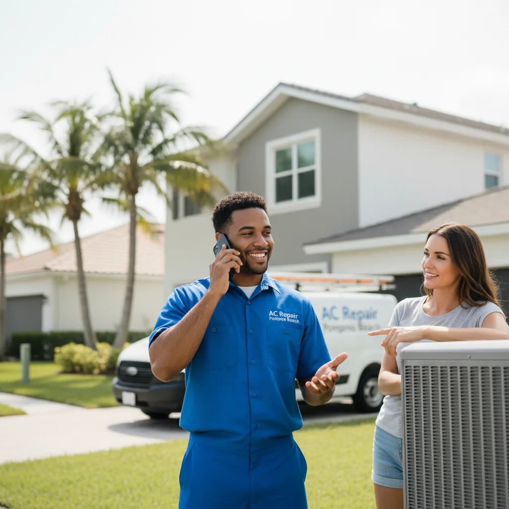 AC Repair Pompano Beach customer support in Gilberts